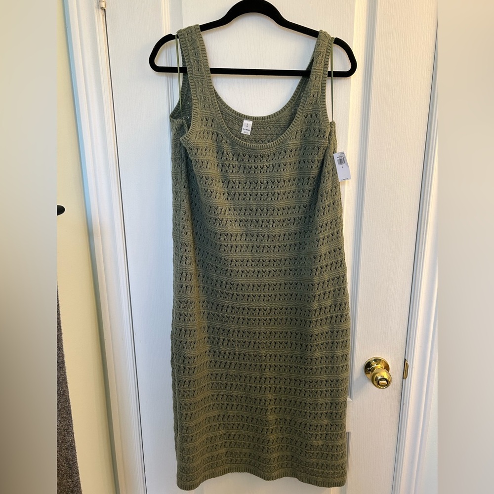 Old Navy Cotton knit bathing suit cover-up NWT